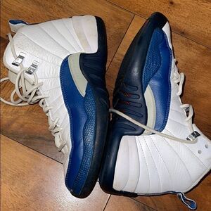 JORDAN XII 12 RETRO BG WHITE FRENCH BLUE R 5Y 5